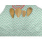 Chevron & Anchor Apron - Pocket Detail with Props