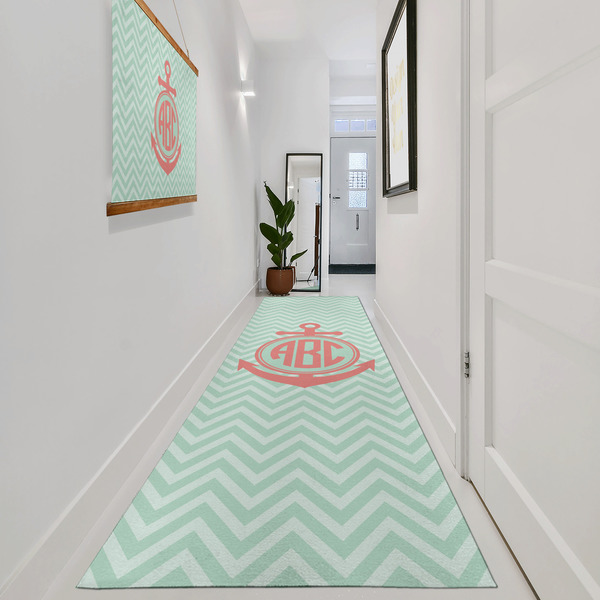 Chevron & Anchor Area Rug Sizes - In Context (vertical)