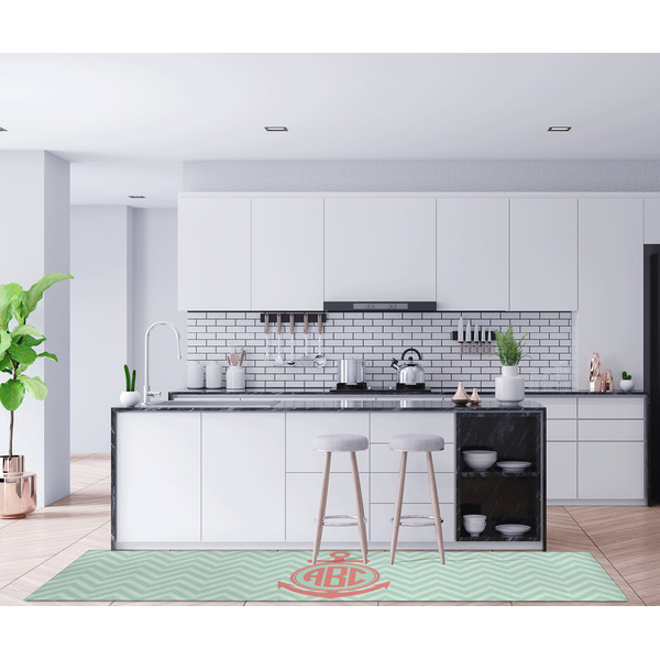 Chevron & Anchor Area Rug Sizes