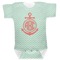 Chevron & Anchor Baby Bodysuit 3-6 (Personalized)