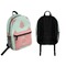 Chevron & Anchor Backpack front and back - Apvl