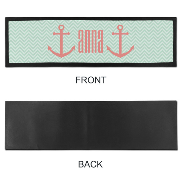 Chevron & Anchor Bar Mat - Large - APPROVAL