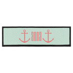 Chevron & Anchor Bar Mat - Large (Personalized)