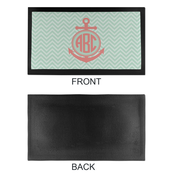 Chevron & Anchor Bar Mat - Small - APPROVAL