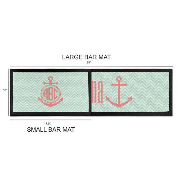 Chevron & Anchor Bar Mats - Sizing Chart