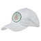 Chevron & Anchor Baseball Cap - White (Personalized)