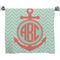 Chevron & Anchor Bath Towel (Personalized)