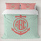 Chevron & Anchor Duvet Cover Set - King (Personalized)