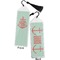 Chevron & Anchor Bookmark with tassel - Front and Back