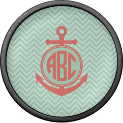 Chevron & Anchor Cabinet Knob (Black) (Personalized)