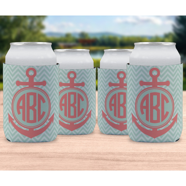 Chevron & Anchor Can Sleeve - LIFESTYLE