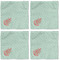 Chevron & Anchor Cloth Napkins - Personalized Lunch (APPROVAL) Set of 4