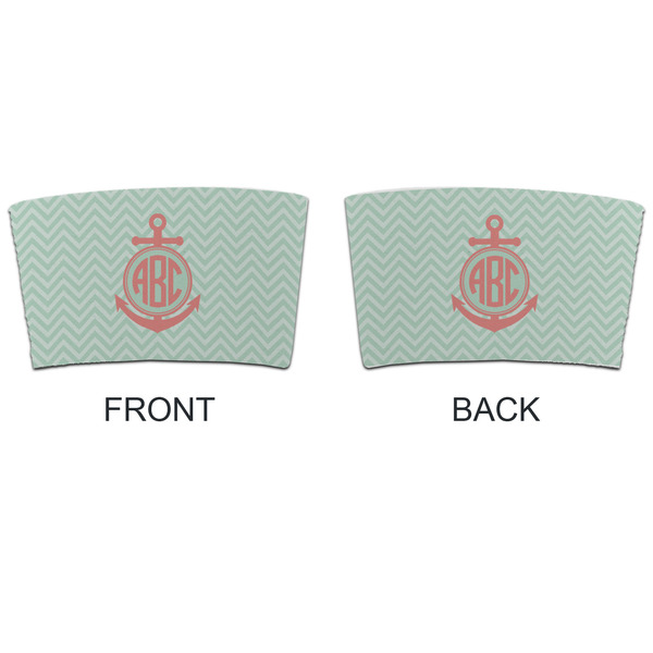 Chevron & Anchor Coffee Cup Sleeve - APPROVAL