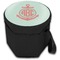 Chevron & Anchor Collapsible Personalized Cooler & Seat (Closed)