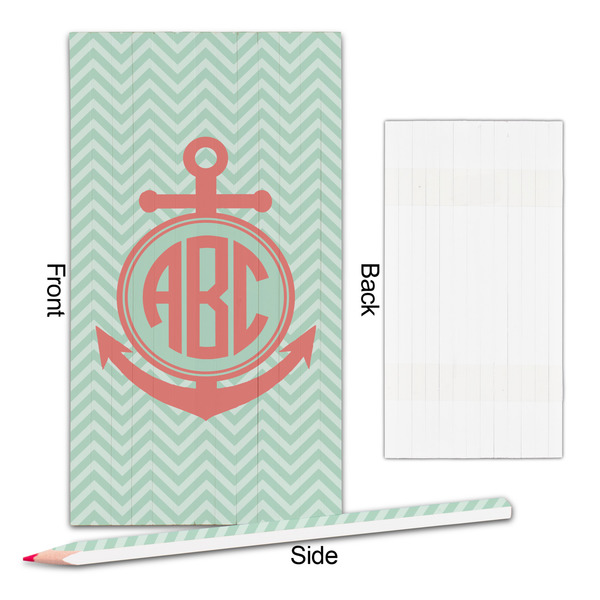 Chevron & Anchor Colored Pencils - Approval