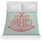 Chevron & Anchor Comforter - Full / Queen (Personalized)