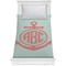 Chevron & Anchor Comforter - Twin XL (Personalized)