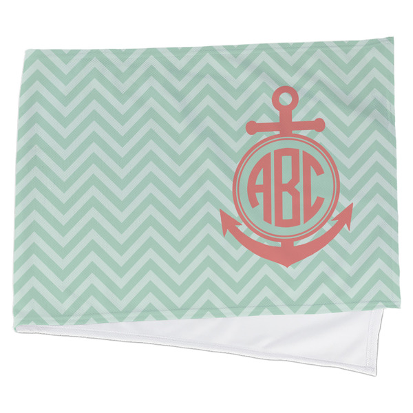 Custom Chevron & Anchor Cooling Towel (Personalized)