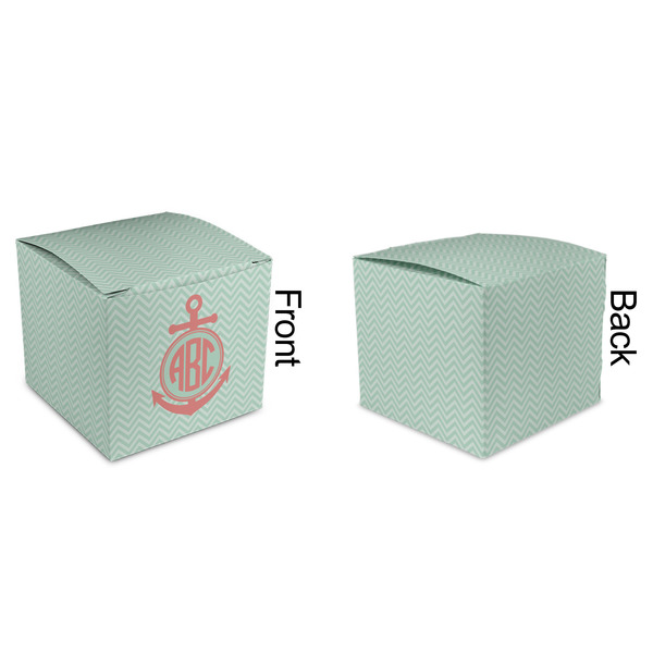 Chevron & Anchor Cubic Gift Box - Approval