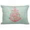 Chevron & Anchor Decorative Baby Pillowcase - 16"x12" (Personalized)