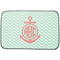 Chevron & Anchor Dish Drying Mat (Personalized)