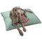 Chevron & Anchor Dog Bed - Large LIFESTYLE