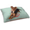 Chevron & Anchor Dog Bed - Small LIFESTYLE