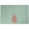 Chevron & Anchor Dog Food Mat w/ Monogram
