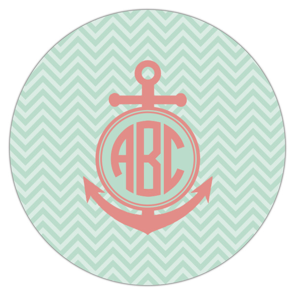 Chevron & Anchor Drink Topper - Small - Single