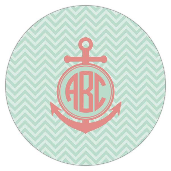 Chevron & Anchor Drink Topper - XSmall - Single