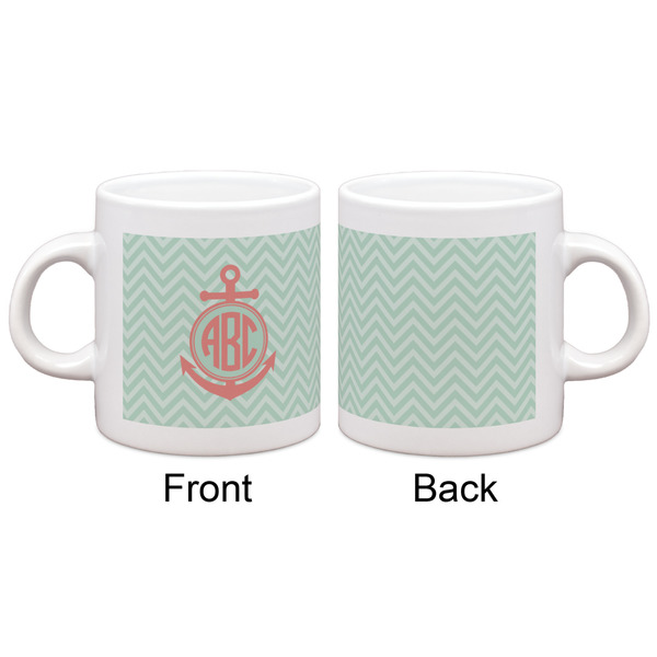 Chevron & Anchor Espresso Cup - Apvl