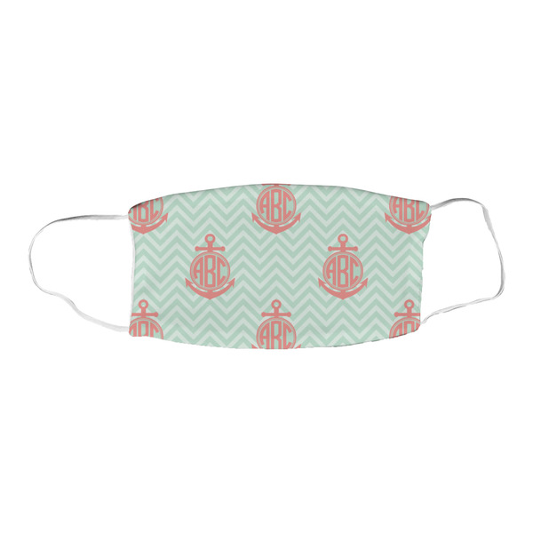 Chevron & Anchor Fabric Face Mask