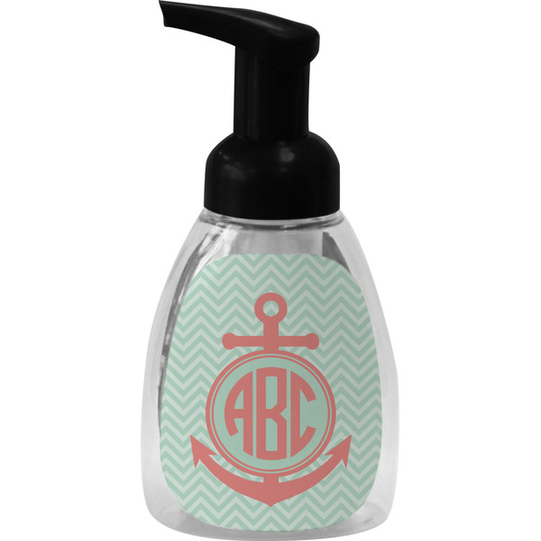 Chevron & Anchor Foam Soap Bottle