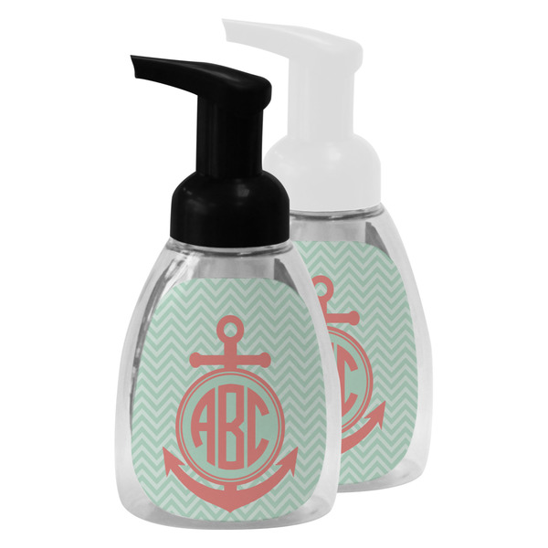 Chevron & Anchor Foam Soap Bottles - Main