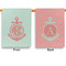 Chevron & Anchor Garden Flags - Large - Double Sided - APPROVAL