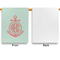 Chevron & Anchor Garden Flags - Large - Single Sided - APPROVAL