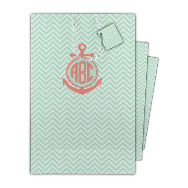 Chevron & Anchor Gift Bags - Parent/Main