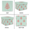 Chevron & Anchor Gift Boxes with Lid - Canvas Wrapped - XX-Large - Approval