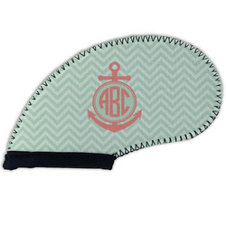Chevron & Anchor Golf Club Iron Cover - Set of 9 (Personalized)