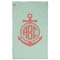 Chevron & Anchor Golf Towel - Poly-Cotton Blend w/ Monograms