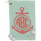 Chevron & Anchor Golf Towel (Personalized)