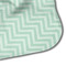 Chevron & Anchor Hooded Baby Towel- Detail Corner