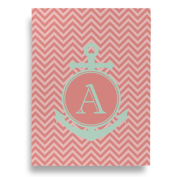 Chevron & Anchor House Flags - Double Sided - BACK