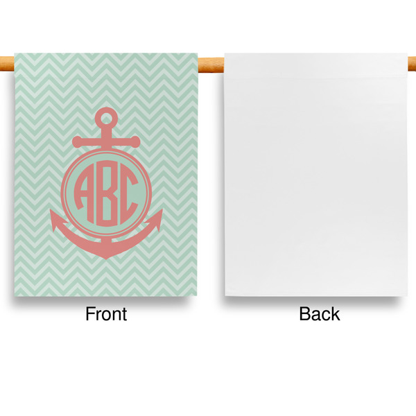 Chevron & Anchor House Flags - Single Sided - APPROVAL