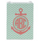 Chevron & Anchor Jewelry Gift Bag - Matte - Front