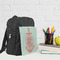 Chevron & Anchor Kid's Backpack - Lifestyle