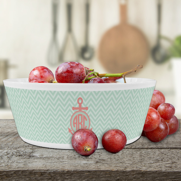 Chevron & Anchor Kids Bowls - LIFESTYLE
