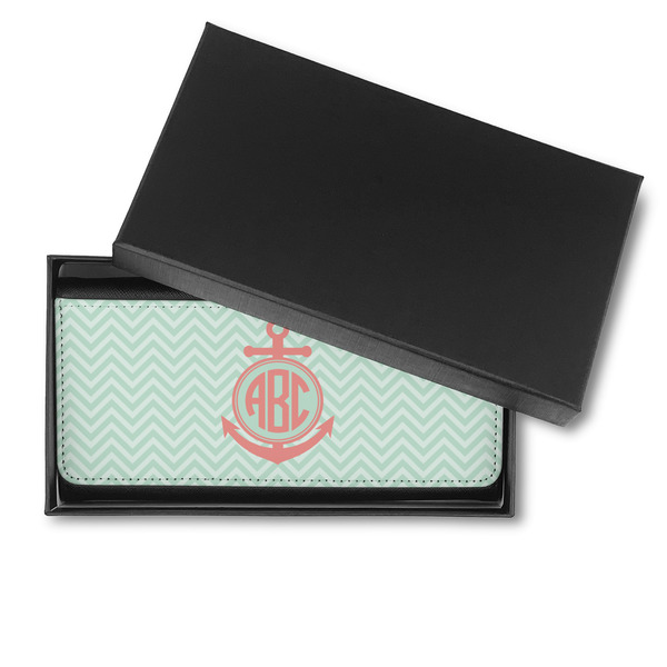 Chevron & Anchor Ladies Wallet - in box