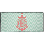 Chevron & Anchor 3XL Gaming Mouse Pad - 35" x 16" (Personalized)