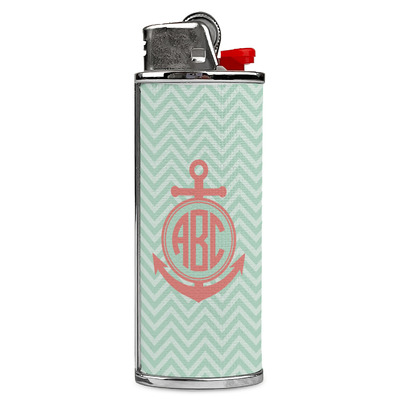 Chevron & Anchor Case for BIC Lighters (Personalized)